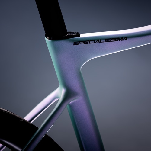 BIANCHI ( ビアンキ ) ロードフレーム SPECIALISSIMA PRO ( スペシャリッシマ プロ ) フレームセット MV カーボン / グラファイト イリディセント / ブラック 53 (身長目安170cm前後)