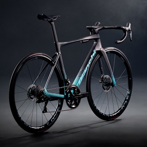 BIANCHI ( �r�A���L ) ���[�h�t���[�� SPECIALISSIMA RC ( �X�y�V�����V�} RC ) �t���[���Z�b�g XTB07 �J�[�{��/�`�F���X�� 55 (�g���ڈ�175cm�O��) ��EC���ʌ������