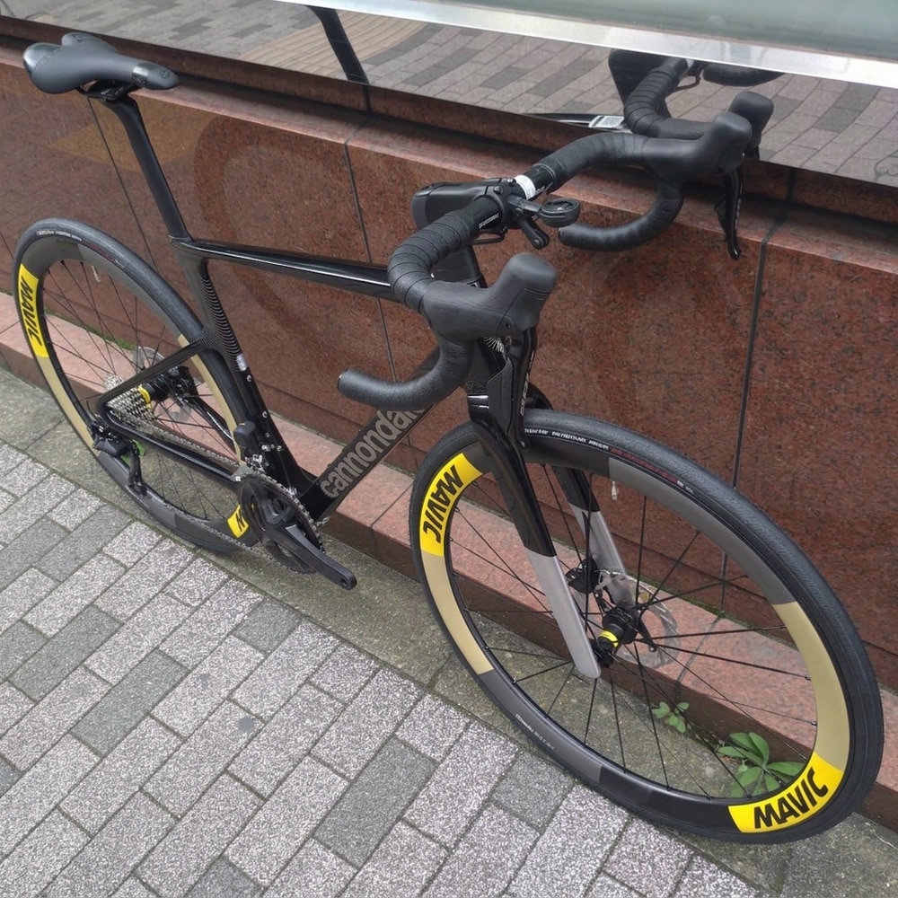 CANNONDALE ( キャノンデール ) ロードバイク SuperSix EVO 3 ( スーパー 6 エヴォ 3 ) 105 Di2 & MAVIC Cosmic SLR 45 Disc ( マヴィック コスミック SLR 45 ディスク ) SSC SMU ブラック 51 ( 身長目安170cm前後 )