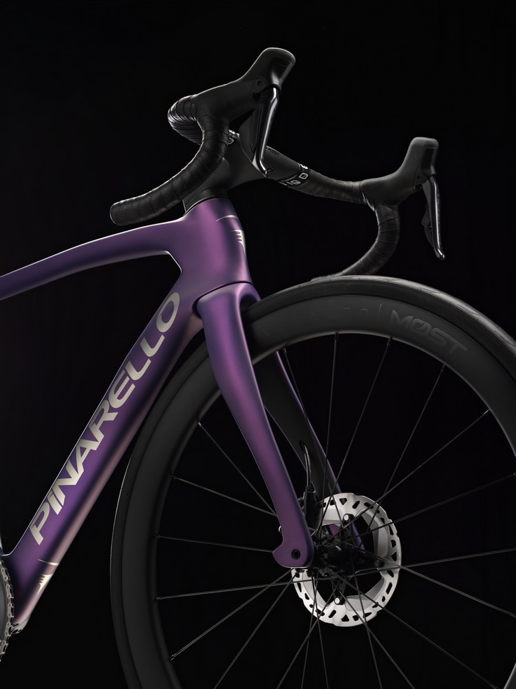 PINARELLO ( ピナレロ ) ロードバイク F7 (Ultegra Di2 12s/ MOST ULTRAFAST 45) J210 スティール オーキッド 43 (身長目安155cm前後)