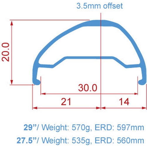 FORMOSA ( tHT )  ALLOY RIM ( AC  ) 29