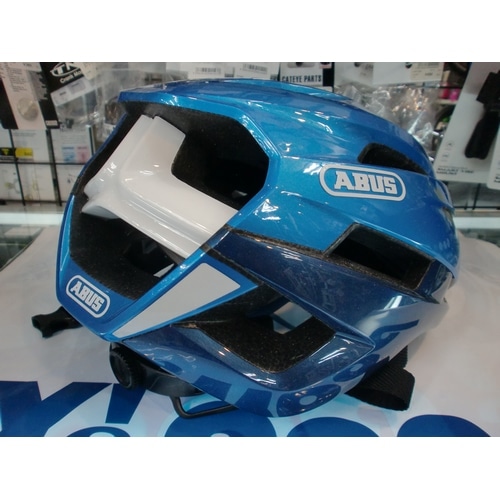 ABUS ( アブス ) スポーツヘルメット STORMCHASER アウトレット 特価 ( ストームチェイサー ) スティール ブルー L ( 58-62cm )