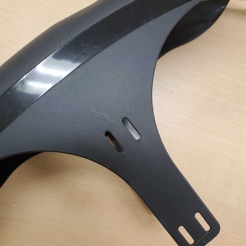 【訳アリ品】 MUCKY NUTZ ( マッキーナッツ ) 泥除け・フェンダー MUGGUARD SHORT ( マグガード ショート ) ブラック