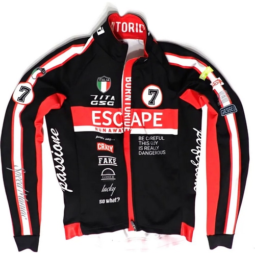 7-ITA ( セブンアイティエー ) ジャケット ESCAPE JACKET 【アウトレット特価品】 ( エスケープ ジャケット ) ブラック/レッド XL