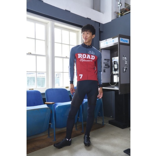 7-ITA ( セブンアイティエー ) ジャケット 【オンライン専売】 ROAD ADVENTURE WIND JACKET ( ロード アドベンチャー ウィンド ジャケット ) ネイビー/レッド S