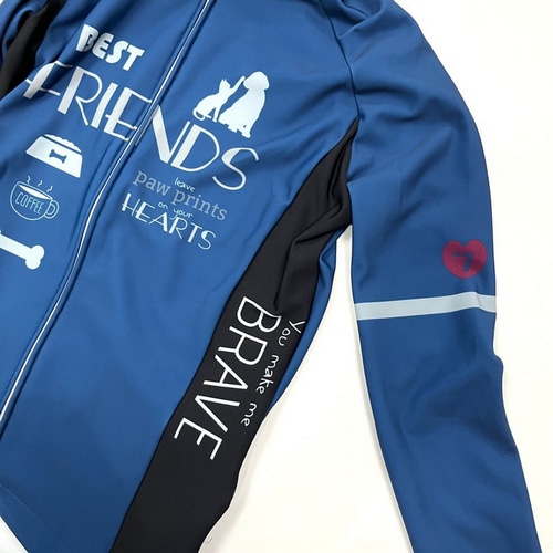 7-ITA ( セブンアイティエー ) 長袖ジャージ 【オンライン専売】 FRIENDS LADY LS JERSEY ( フレンズ レディース ロングスリーブジャージ ) ネイビー S レディース