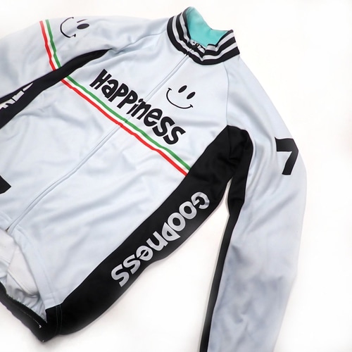 7-ITA ( セブンアイティエー ) 長袖ジャージ 【オンライン専売】 THE SMILE LS JERSEY ( ザ・スマイル ロングスリーブ ジャージ ) グレー L