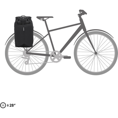 ORTLIEB ( �I���g���[�u ) �p�j�A�E�T�C�h�o�b�O ���@���I ���C�g QL2.1 �u���b�N 22L