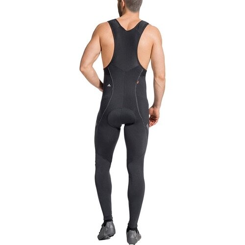 VAUDE ( �t�@�E�f ) �r�u�^�C�c MEN'S ACTIVE WARM TIGHTS ( �����Y �A�N�e�B�u �E�H�[���^�C�c ) �u���b�N/�V���o�[ S