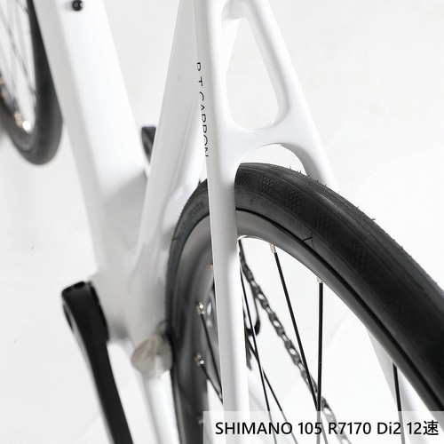 CORRATEC ( コラテック ) ロードバイク R.T.CARBON ( RT カーボン ) 105 Di2 R7170 / WH-RS171 ホワイト/ネイビー 50 (身長目安165cm前後)