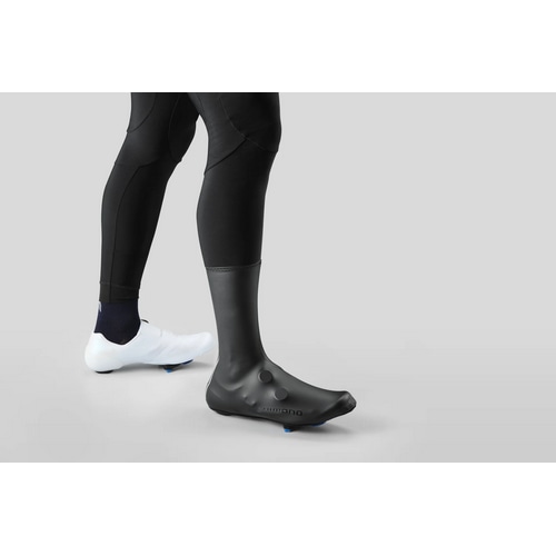SHIMANO ( シマノ ) ウェア シューズカバー DUALフィット レインシューズカバー ブラック L ( 26.5-27.2cm )