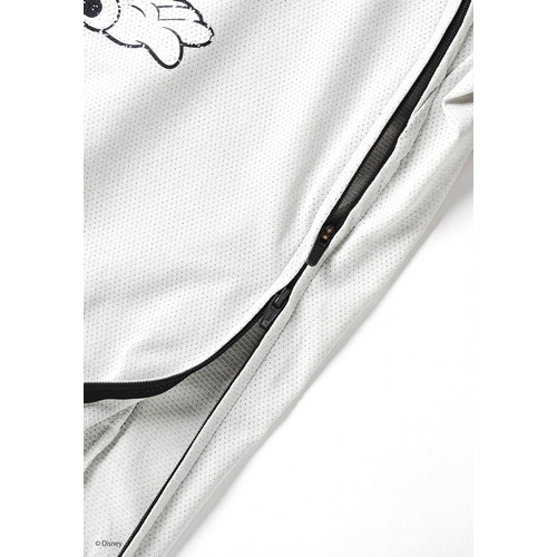 Nari-Furi ( ナリフリ ) Tシャツ・カジュアルウェア Disney Collection アクティブメッシュサイクルジャージ ライトグレー L