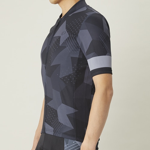 PEARL-IZUMI ( パールイズミ ) 半袖ジャージ 621-B プリント ジャージ アスファルト M