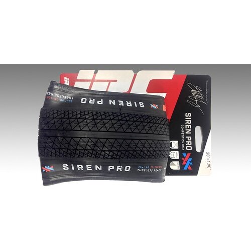 IRC ( �A�C�A�[���V�[ ) �`���[�u���X�^�C�� SIREN PRO TUBELESS READY ( �T�C���� �v�� �`���[�u���X���f�B ) �u���b�N 20X1.7 ( 406 )
