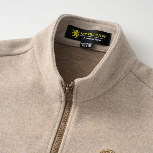 KAPELMUUR ( カペルミュール ) ジャケット ハイブリッドニットジャケット アイボリー XL
