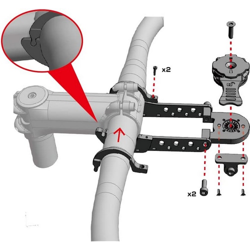 REC-MOUNTS ( bN}Eg ) TCNRs[^[_IvV R+NARROW i[}Eg ubN 31.8MM