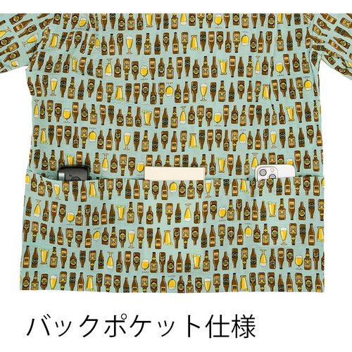 rin project ( リンプロジェクト ) Tシャツ・カジュアルウェア サイクリストアロハ BEER 青ビール L