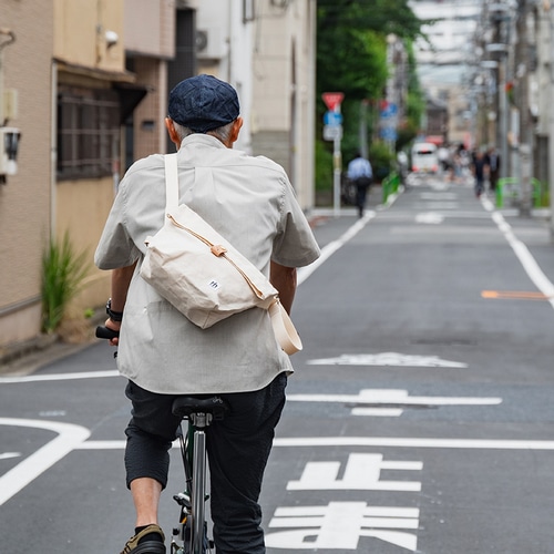 rin project ( リンプロジェクト ) メッセンジャーバッグ VELO BAG MESSENGER ( ヴェロ バッグ メッセンジャー ) アイボリー