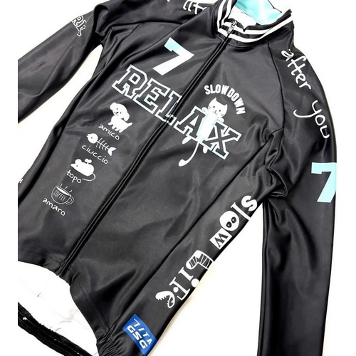 7-ITA ( �Z�u���A�C�e�B�G�[ ) �W���P�b�g Relax Cat Lady Jacket ( �����b�N�X �L���b�g ���f�B �W���P�b�g ) �u���b�N S ���f�B�[�X