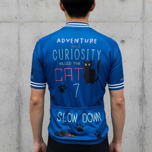 7-ITA ( �Z�u���A�C�e�B�G�[ ) �����W���[�W CURIOSITY CAT JERSEY ( �L�����I�V�e�B �L���b�g �W���[�W ) �l�C�r�[ S