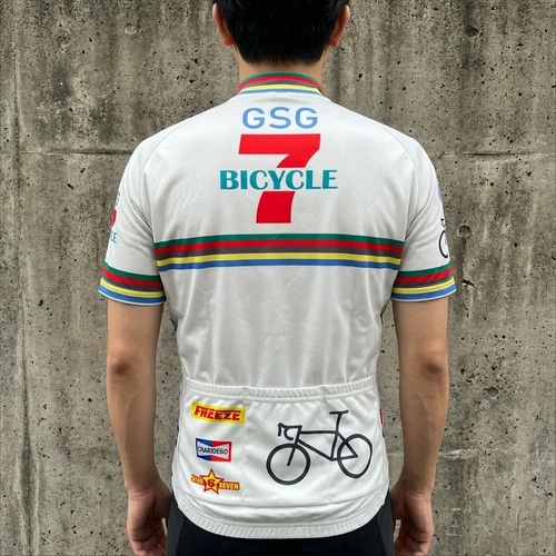 7-ITA ( セブンアイティエー ) 半袖ジャージ RR712 JERSEY ( RR712 ジャージ ) アイボリー M