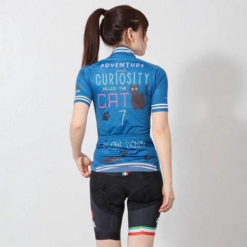 7-ITA ( �Z�u���A�C�e�B�G�[ ) �����W���[�W CURIOSITY CAT LADY JERSEY ( �L�����I�V�e�B �L���b�g ���f�B�[�X �W���[�W ) �l�C�r�[ M ���f�B�[�X