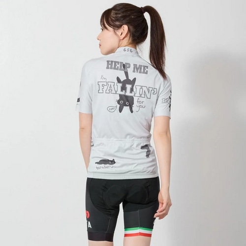 7-ITA ( �Z�u���A�C�e�B�G�[ ) �����W���[�W HILLCLIMB CAT LADY JERSEY ( �q���N���C�� �L���b�g ���f�B�[�X �W���[�W ) ���C�g�O���[ S ���f�B�[�X