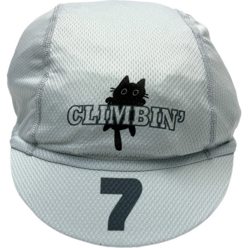 7-ITA ( セブンアイティエー ) キャップ HILLCIMB CAT SUMMER CAP ( ヒルクライムキャット サマーキャップ ) ライトグレー ワンサイズ