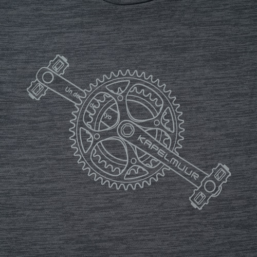 KAPELMUUR ( カペルミュール ) Tシャツ・カジュアルウェア ドライ長袖Tシャツ クランクセット チャコールグレー L