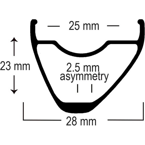 ASTRAL CYCLING ( アストラル サイクリング ) リム OUTBACK RIM ( アウトバック リム ) ブラック 700C/28H