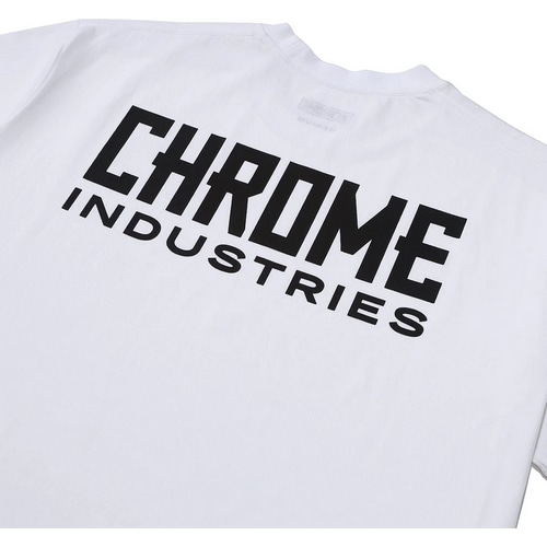 CHROME ( N[ ) sVcEJWAEFA LIMESTONE CAVE TEE STACKED LOGO ( CXg[ P[u eB[ X^bN S ) zCg XL