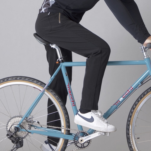 KAPELMUUR ( カペルミュール ) カジュアルパンツ ストレッチナイロン 脚長パンツ ブラック L