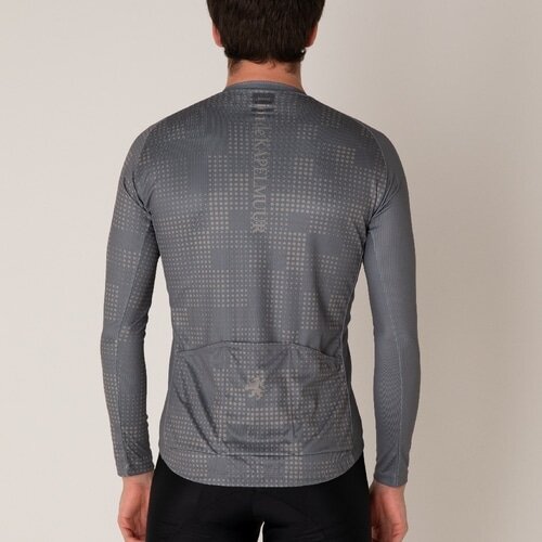 KAPELMUUR ( カペルミュール ) 長袖ジャージ ランダムドットプリント長袖ジャージ グレー XS