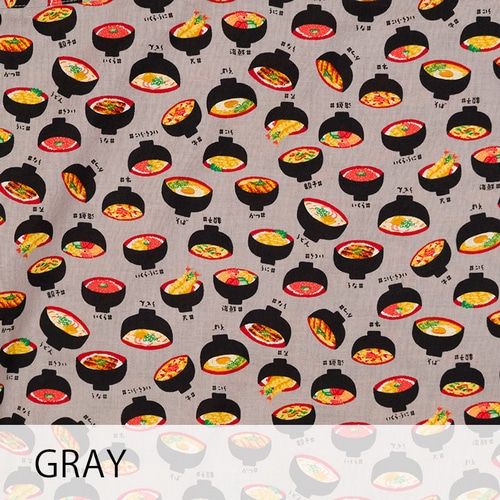 rin project ( リンプロジェクト ) Tシャツ・カジュアルウェア はらぺこアロハ 丼 グレー M