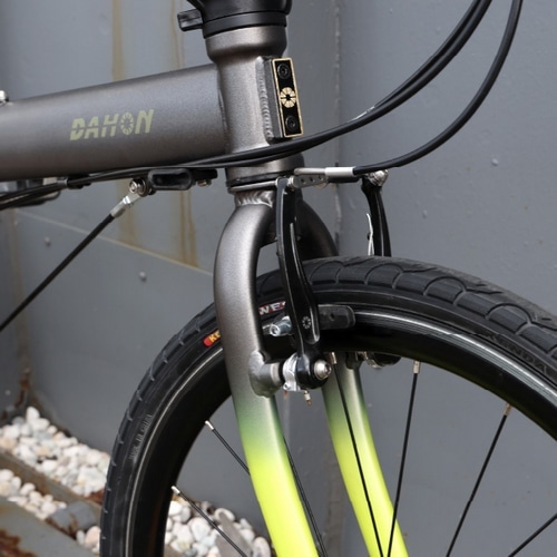 DAHON ( ダホン ) 折りたたみ自転車 SPEED FALCO ( スピードファルコ ) MICRO SHIFT仕様 ライムサプリング (限定色) 20インチ ( 身長目安170cm前後 )