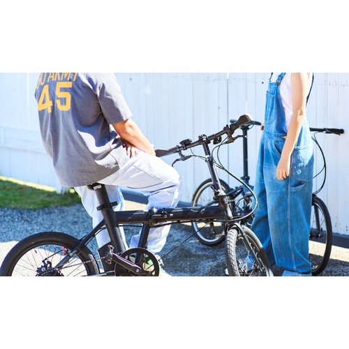 DAHON ( ダホン ) 電動アシスト自転車(e-bike) FU-COM ( フューコム ) マットブラック/ホワイト 20インチ ( 身長目安170cm前後 )