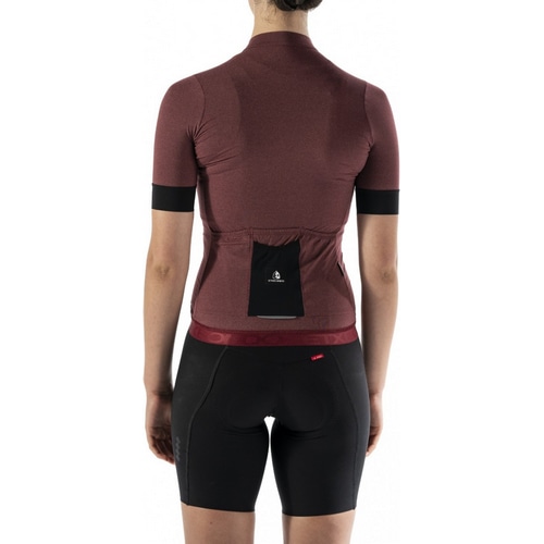 ETXE-ONDO ( エチェオンド ) 半袖ジャージ WOMEN ONDARA S/S JERSEY ( ウィメンズ オンダラ ショートスリーブジャージ ) マルーン XS レディース