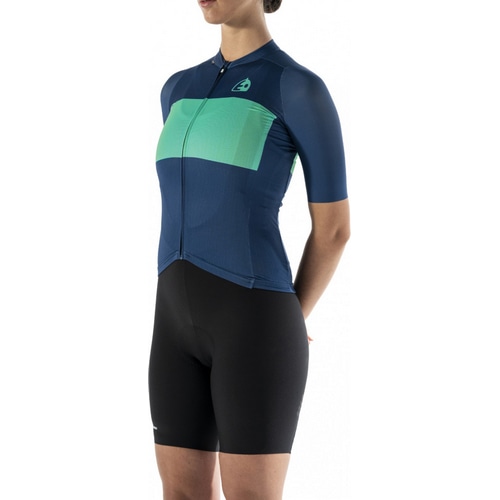 ETXE-ONDO ( エチェオンド ) 半袖ジャージ WOMEN BIKA S/S JERSEY ( ウィメンズ ビカ ショートスリーブジャージ ) ブルー XXS レディース