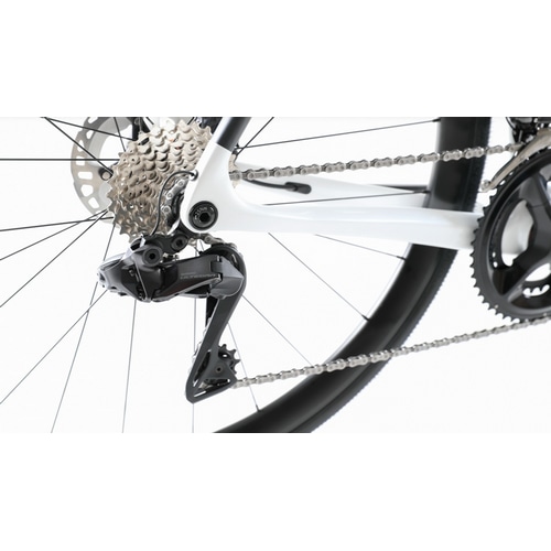 DE ROSA ( �f���[�U ) ���[�h�o�C�N IDOL DISK ULTEGRA DI2 ( �A�C�h�� �f�B�X�N �A���e�O�� DI2 ) �z���C�g 48SL ( �g���ڈ�170cm�O�� )