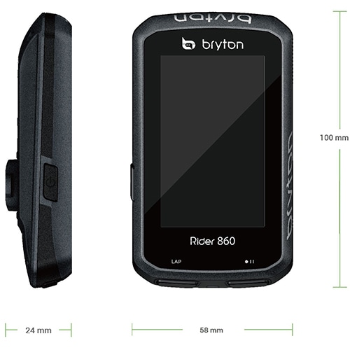 BRYTON ( ブライトン ) GPS サイクルコンピューター RIDER860E 本体のみ