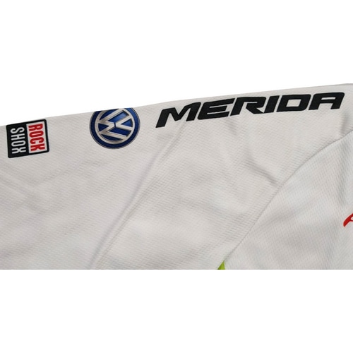 MERIDA ( �����_ ) �����W���[�W MULTIVAN Long Sleeve Jersey ( �}���`�o�� �����O�X���[�u�W���[�W ) �z���C�g/�O���[�� M