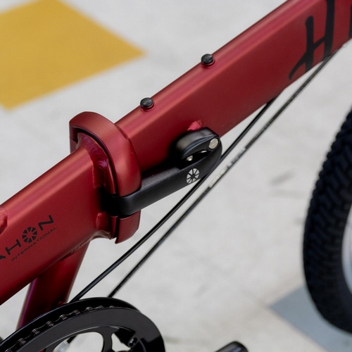 折りたたみ自転車 DAHON バーガンディ バスケット付き 折りたたみ自転車 DAHON バーガンディ バスケット付き