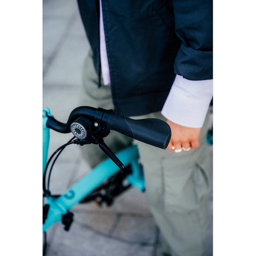 BROMPTON ( ブロンプトン ) グリップ COLOURLAB ERGONOMIC GRIPS ( カラーラボ エルゴノミック グリップ ) ブラック/グレー
