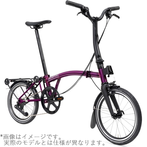 BROMPTON ( �u�����v�g�� ) �܂肽���ݎ��]�� P LINE MK2 ( P���C�� �}�[�N2 ) 12�� MID ���b�N���� MLR �A���W�X�g���b�J�[ ( �K���g��145-185cm�O�� )