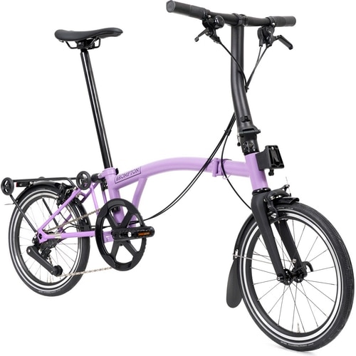 BROMPTON ( ブロンプトン ) 折りたたみ自転車 P LINE MK2 ( Pライン マーク2 ) 4速 LOW ラックあり S4R ライラックストーン ( 適正身長145-185cm前後 )