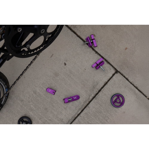 BROMPTON ( ブロンプトン ) フレーム小物・リアディレイラーハンガー COLOURLAB COLOUR TOUCHPOINT SET - ACP LINE ( カラーラボ カラー タッチポイントセット - ACP LINE ) パープル