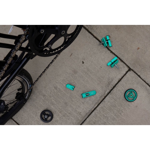 BROMPTON ( ブロンプトン ) フレーム小物・リアディレイラーハンガー COLOURLAB COLOUR TOUCHPOINT SET - ACP LINE ( カラーラボ カラー タッチポイントセット - ACP LINE ) グリーン