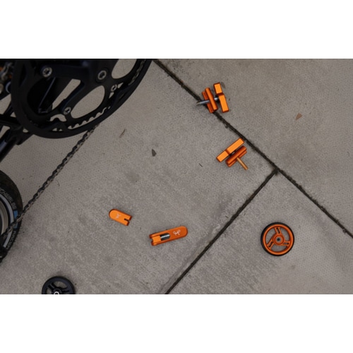 BROMPTON ( ブロンプトン ) フレーム小物・リアディレイラーハンガー COLOURLAB COLOUR TOUCHPOINT SET - ACP LINE ( カラーラボ カラー タッチポイントセット - ACP LINE ) オレンジ