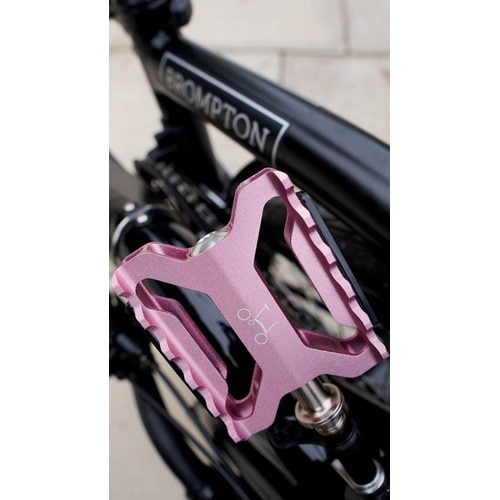 BROMPTON ( �u�����v�g�� ) �t���b�g�y�_�� SUPERLIGHT QUICK RELEASE PEDAL ( �X�[�p�[���C�g �N�C�b�N �����[�X �y�_�� ) �s���N