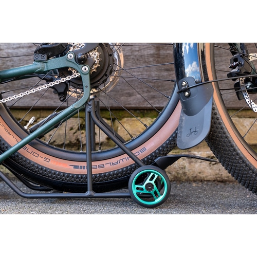 BROMPTON ( �u�����v�g�� ) �t���[�������E���A�f�B���C���[�n���K�[ COLOURLAB ROLLER WHEEL PAIR - G LINE ( ���[���[�z�C�[���y�A - G LINE ) �O���[��